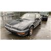 Image 1 : 1989 HONDA PRELUDE SI, 2DRCP, BLACK, VIN JHMBA4154KC800906,