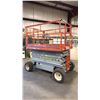 Image 2 : SKYJACK SJ 111-6832 ORANGE 32" X 68" INDUSTRIAL 1000 LBS CAPACITY ELECTRIC MAN LIFT WITH EXTENSION