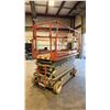 Image 2 : SKYJACK SJ 111-4832 ORANGE 32" X 68" INDUSTRIAL 500 LBS CAPACITY ELECTRIC MAN LIFT WITH EXTENSION