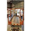 Image 4 : SKYJACK SJ 111-4832 ORANGE 32" X 68" INDUSTRIAL 500 LBS CAPACITY ELECTRIC MAN LIFT WITH EXTENSION