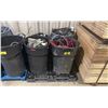 Image 1 : PALLET OF ASSORTED OF INDUSTRIAL PLUGS, LIGHTING, CABLES & ELECTRICAL COMPONENTS * BINS INCLUDED *