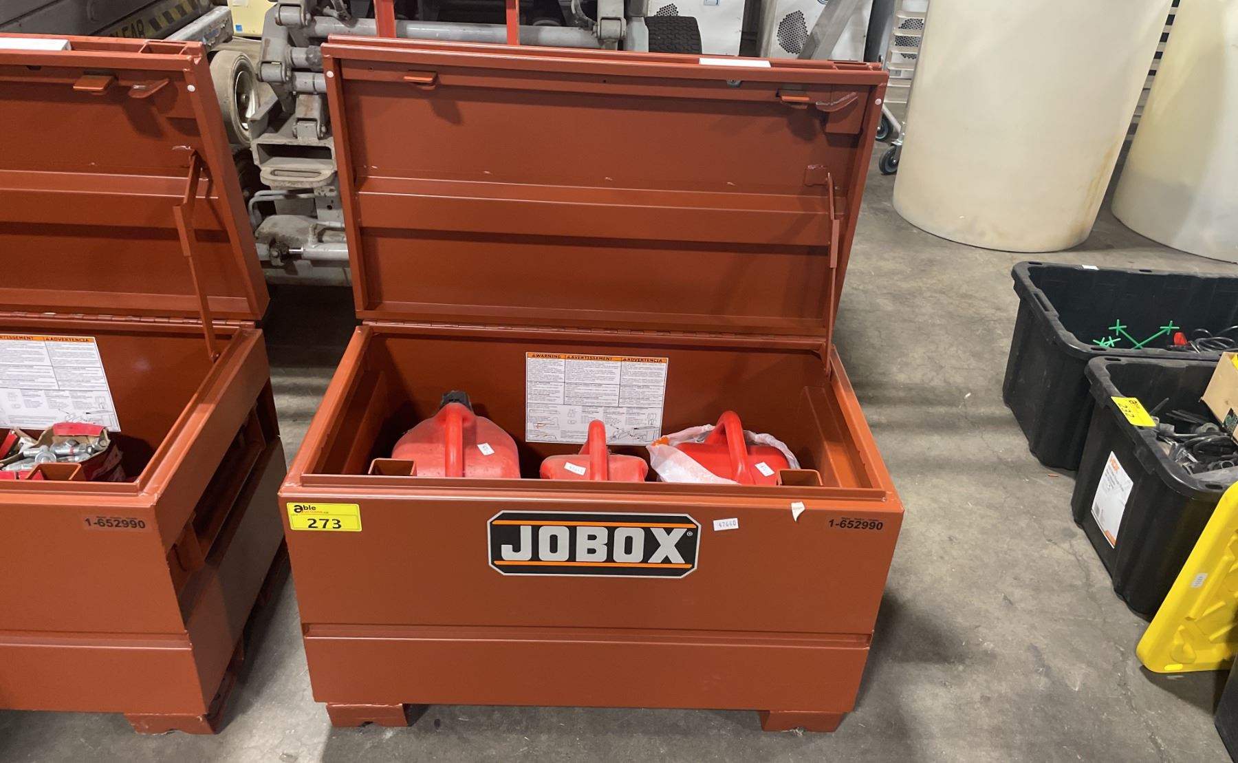 Job Box Computer JOBOX 1-652990 HEAVY DUTY INDUSTRIAL JOB BOX WITH CONTENTS INCLUDING 3 ...