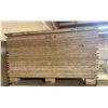 Image 2 : LIFT OF 10' X 4' DOUBLE SIDED BAMBOO VENEERED L-LOCK 1 1/4" THICK CONSTRUCTION GRADE PLYWOOD