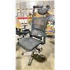 Image 1 : FAST TRACK IMPEX HE1001 BLACK MESH HIGH BACK ADJUSTABLE TASK CHAIR *DISPLAY, NOT IN BOX*