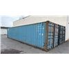 Image 1 : BLUE 40' HC, 67,200 MAX CAPACITY INDUSTRIAL TRANSPORT CONTAINER WITH DUAL SWING REAR DOORS