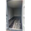 Image 3 : GREY 20' 67,200 MAX CAPACITY INDUSTRIAL TRANSPORT CONTAINER WITH DUAL SWING REAR DOORS