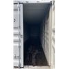 Image 8 : GREY 40' HC, 52,910 MAX CAPACITY INDUSTRIAL TRANSPORT CONTAINER WITH 4 DUAL SWING SIDE DOORS
