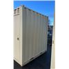 Image 4 : BEIGE 10' 10,120 MAX CAPACITY INDUSTRIAL OFFICE / SECURITY TRANSPORT CONTAINER WITH