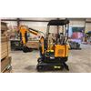 Image 3 : MIVA VA15 2025 YELLOW 13.5 HP GAS POWERED RUBBER TRACK MINI EXCAVATOR WITH ATTACHED