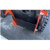 Image 4 : MMS MS36C ORANGE GAS POWERED 13.5HP 770LBS MAX CAPACITY RUBBER TRACK RIDE ON MINI SKID STEER