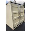 Image 4 : BEIGE 10' 10,120 MAX CAPACITY INDUSTRIAL OFFICE / SECURITY TRANSPORT CONTAINER WITH
