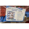 Image 3 : PALLET OF SKLP SK-HJ6 INDUSTRIAL 40' L BLUE / ORANGE 6 SECTION HEAVY DUTY METAL STORAGE SHELVING