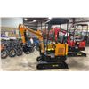 Image 3 : MIVA VA15 2025 YELLOW 13.5 HP GAS POWERED RUBBER TRACK MINI EXCAVATOR WITH ATTACHED