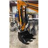 Image 5 : MIVA VA15 2025 YELLOW 13.5 HP GAS POWERED RUBBER TRACK MINI EXCAVATOR WITH ATTACHED