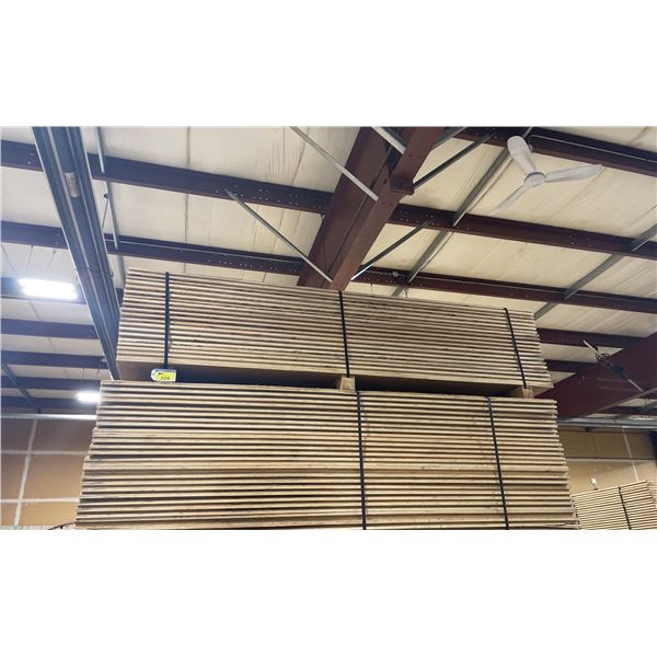 LIFT OF 10' X 4' DOUBLE SIDED BAMBOO VENEERED L-LOCK 1 1/4" THICK CONSTRUCTION GRADE PLYWOOD