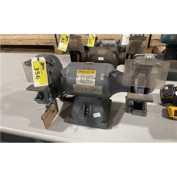 BALDOR CLASS B 3/4 HP INDUSTRIAL ELECTRIC DUAL BENCH GRINDER