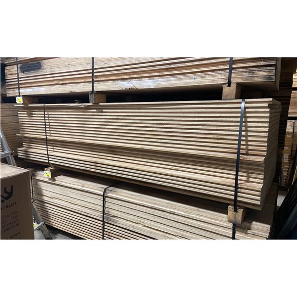 LIFT OF 10' X 4' DOUBLE SIDED BAMBOO VENEERED 1 1/4" THICK CONSTRUCTION GRADE PLYWOOD