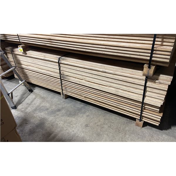 LIFT OF 10' X 4' DOUBLE SIDED BAMBOO VENEERED 1 1/4" THICK CONSTRUCTION GRADE PLYWOOD