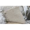 Image 3 : 12'L X 14" DIAMETER ROLL OF LIGHT CREAM TIGHT WEAVE COMMERCIAL GRADE CARPET