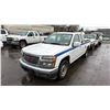 Image 1 : 2010 GMC CANYON SLE, 4DR CREW CAB PU, WHITE, VIN 1GTESCD96A8100181,