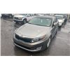 Image 1 : 2014 KIA OPTIMA EX GDI, 4DR SEDAN, GREY, VIN 5XXGN4A76EG278538,