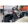 Image 3 : GREEN CLUB CAR GAS ELECTRIC ASSISTED GOLF CART WITH FRONT WINDSHIELD & COVER *NO KEYS, NO