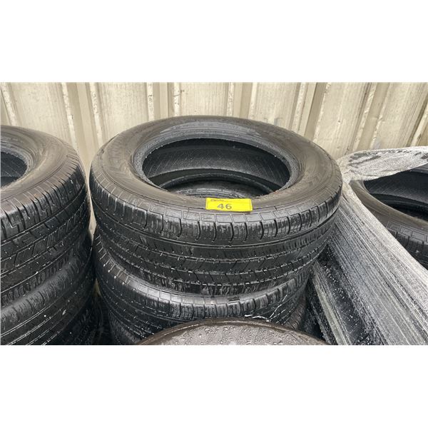 SET OF 5 GOODYEAR EAGLE ENFORCER - 255/60R18 108V M+S TIRES