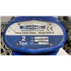 Image 2 : PAIR OF 2 TON PROCRAFT SHZ-D BLUE INDUSTRIAL HAND CHAIN HOISTS