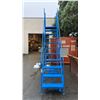 Image 2 : CANWAY 11' BLUE INDUSTRIAL MOBILE WAREHOUSE / ORDER PICKING STAIRS