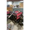 Image 1 : HONDA EB 4000X RED GAS POWERED MOBILE INDUSTRIAL GENERATOR