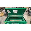 Image 2 : GREENLEE 48"W X 24"D X 34"H INDUSTRIAL METAL MOBILE JOB SITE TOOL CHEST *NO CONTENTS*