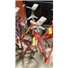 Image 1 : PAIR OF RIDGID VJ-99 V-HEAD ADJUSTABLE INDUSTRIAL PIPE STANDS