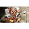 Image 2 : PAIR OF RIDGID VJ-99 V-HEAD ADJUSTABLE INDUSTRIAL PIPE STANDS