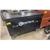 Image 1 : CENTRIX BLACK 48"W X 24"D X 35"H INDUSTRIAL METAL MOBILE JOB SITE TOOL CHEST *NO CONTENTS*