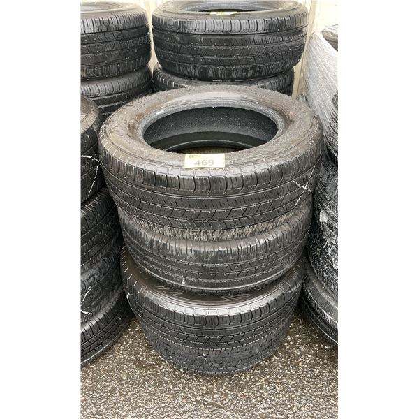 SET OF 4 GOODYEAR EAGLE ENFORCER - 255/60R18 108V M+S TIRES