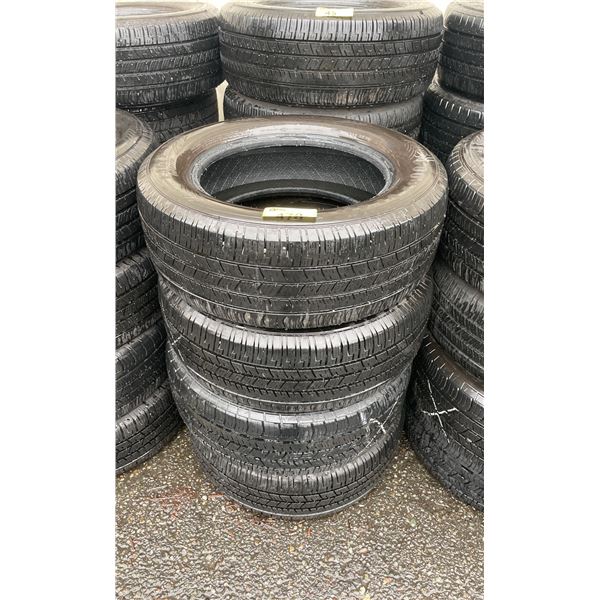 SET OF 4 GOODYEAR EAGLE ENFORCER - 255/60R18 108V M+S TIRES