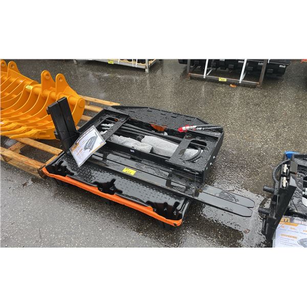GIYI GY-SF60 SKID STEER SIDE SHIFT FORK ATTACHMENT