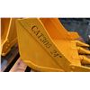 Image 2 : CAT 305 EXCAVATOR HEAVY DUTY 24" YELLOW DIGGING BUCKET ATTACHMENT