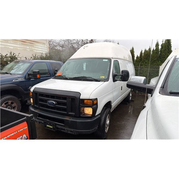 2010 FORD E-350 SUPERDUTY, 3DR CARGO VAN, WHITE, VIN 1FTSS3ES9ADA70783,