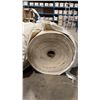Image 2 : 12'L X 19" DIAMETER ROLL OF LIGHT CREAM TIGHT WEAVE COMMERCIAL GRADE CARPET