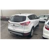 Image 3 : 2014 FORD ESCAPE SE, 4DRSW, WHITE, VIN 1FMCU9GX3EUA64716,