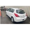Image 2 : 2012 NISSAN VERSA, 4DR HATCHBACK, WHITE, VIN 3N1BC1CP3CK804243,