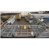 Image 2 : METAL WIRE INDUSTRIAL PALLET CRATE APPROX 41"L X 50"W X 44"H