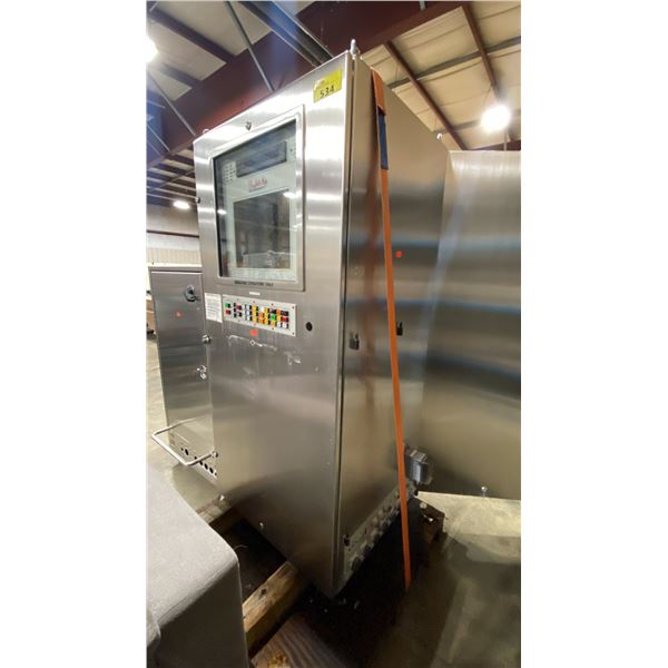 ELIZABETH-HATA STAINLESS STEEL MOBILE ELECTRICAL BOX WITH NO CONTENTS