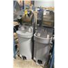Image 1 : 2 POLYJOHN PLASTIC COMMERCIAL MOBILE CONSTRUCTION SITE HAND WASHING STATIONS
