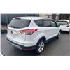 Image 3 : 2014 FORD ESCAPE SE, 4DRSW, WHITE, VIN 1FMCU9GXXEUD89279,