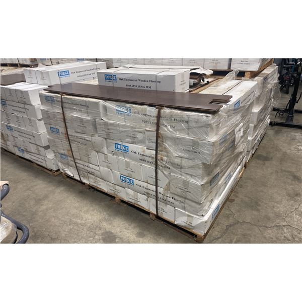 1321.92 SQ FT OF FORGE PROPERTIES LIGHT COLOUR OAK ENGINEERED REAL WOOD FLOORING