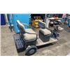 Image 3 : IRGC40 HIGH END MINI 2 SEATER ELECTRIC TRIKE PERSONNEL MOVER *HAS KEYS & CHARGER, COLOR PURPLE