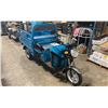 Image 4 : IRANCH IRET13 HIGH END 800W ELECTRIC TRICYCLE WITH DROP SIDE MANUAL DUMP BED *COLOUR BLUE*