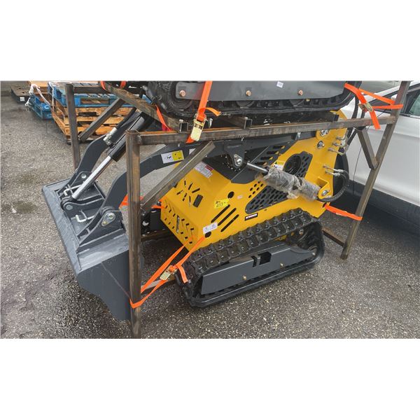 2025 SDLANCH SDLL60 GAS POWERED MINI STAND ON SKID STEER WITH 7" RUBBER TRACKS & TOOLBOX